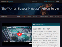 Tablet Screenshot of cityprison.net